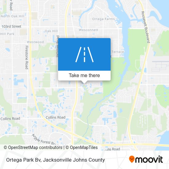 Ortega Park Bv map