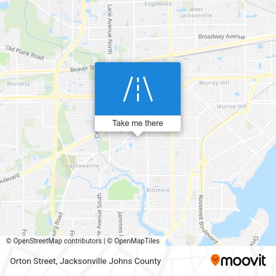 Orton Street map