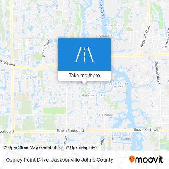 Mapa de Osprey Point Drive