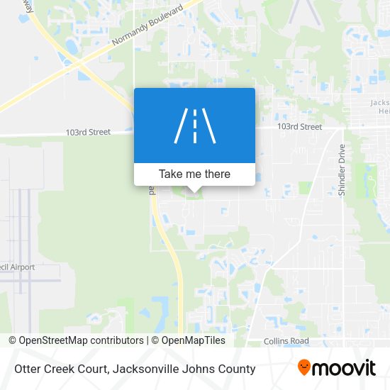 Mapa de Otter Creek Court