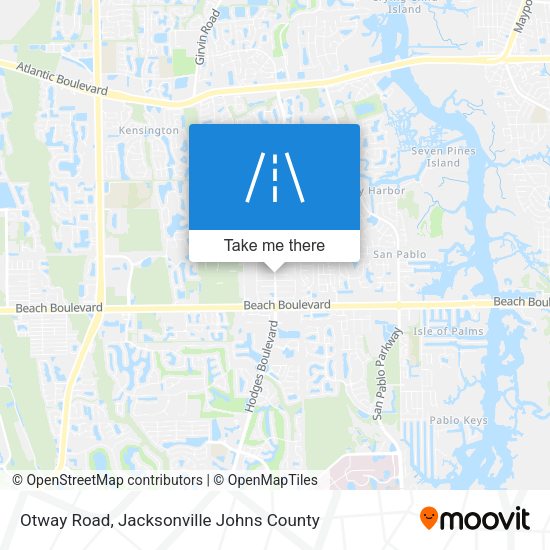 Otway Road map