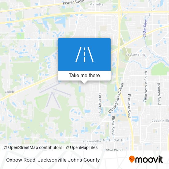 Mapa de Oxbow Road