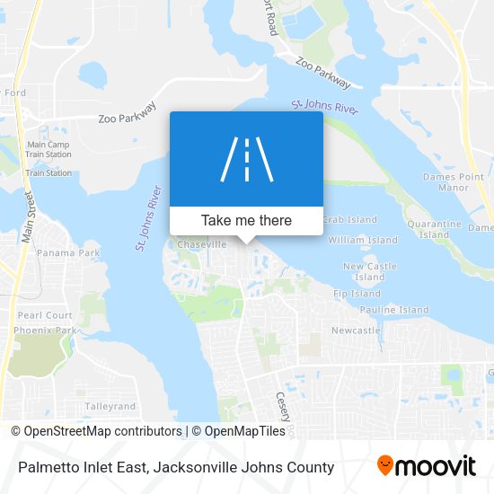 Palmetto Inlet East map