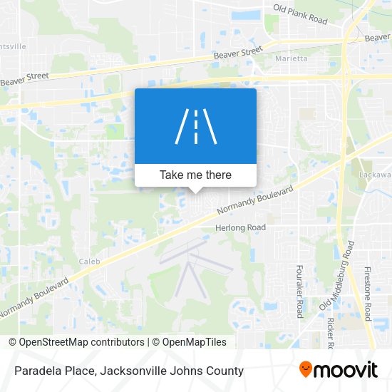Paradela Place map