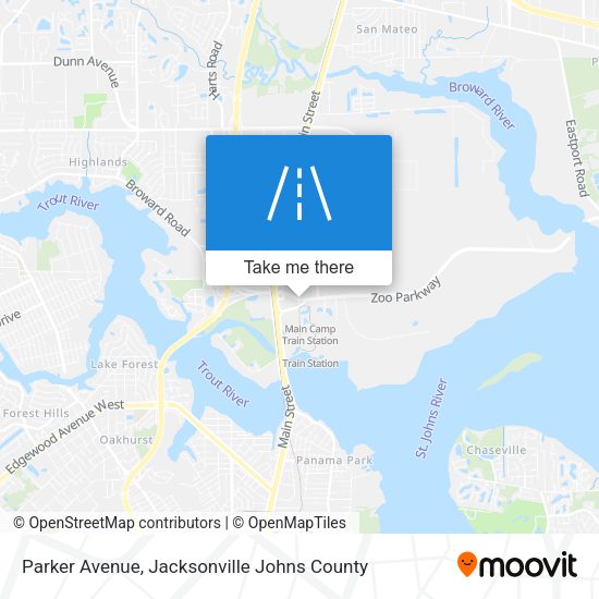 Parker Avenue map