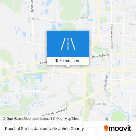 Paschal Street map
