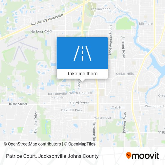 Patrice Court map