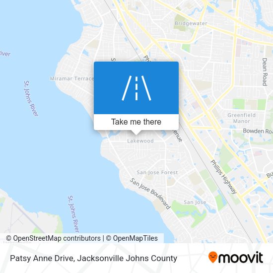 Mapa de Patsy Anne Drive