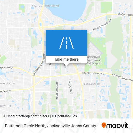 Mapa de Patterson Circle North