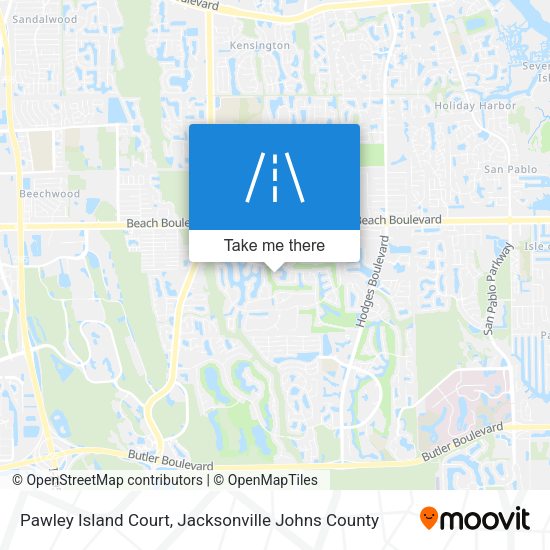 Pawley Island Court map