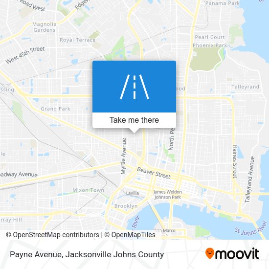 Mapa de Payne Avenue