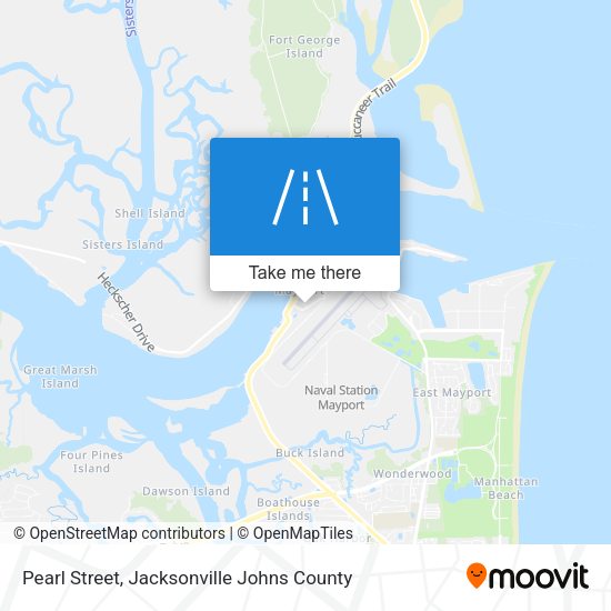 Pearl Street map