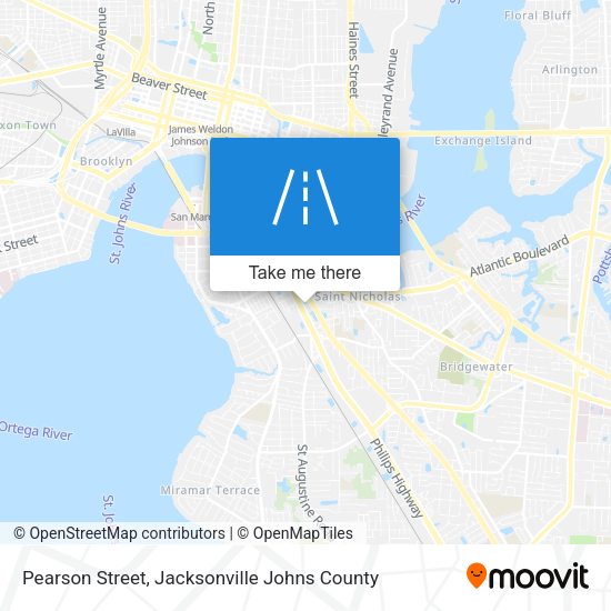 Mapa de Pearson Street
