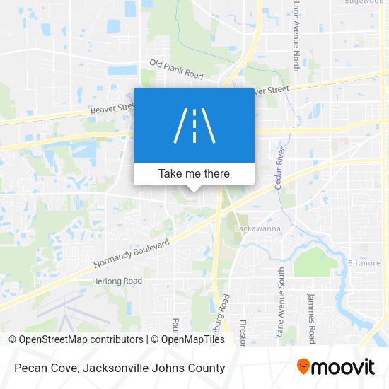 Pecan Cove map