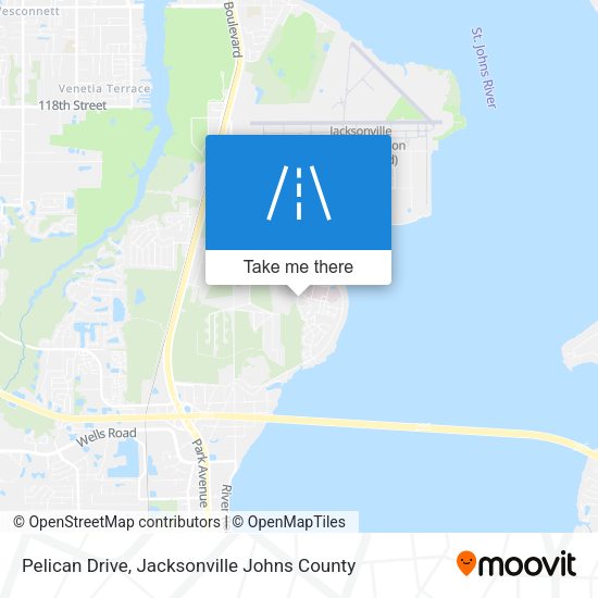 Pelican Drive map