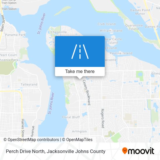 Mapa de Perch Drive North