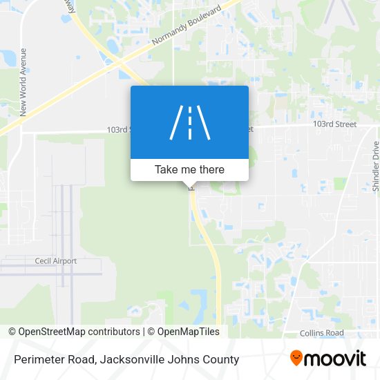 Perimeter Road map