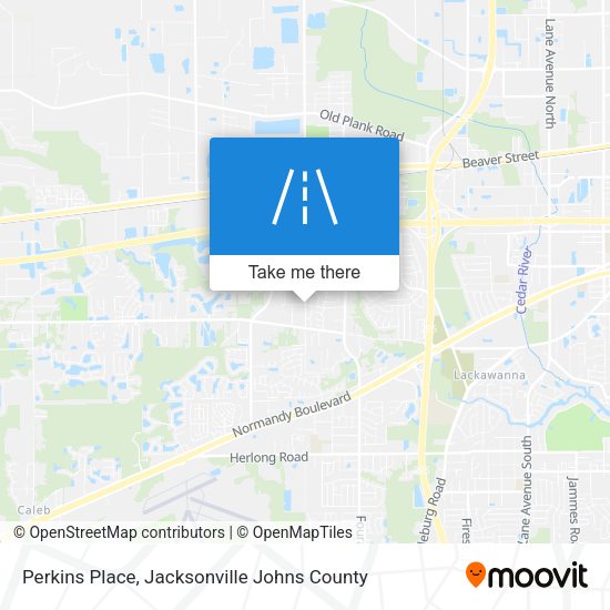 Perkins Place map