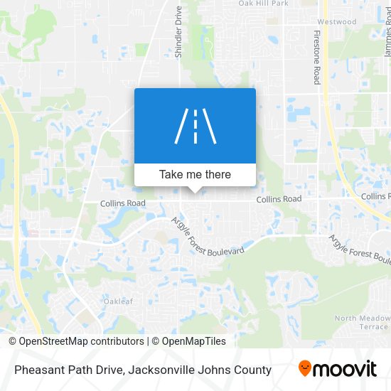 Mapa de Pheasant Path Drive