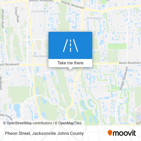 Pheon Street map