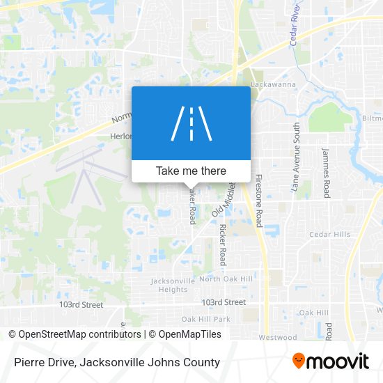 Pierre Drive map