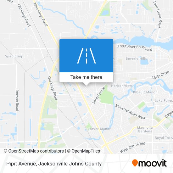 Pipit Avenue map