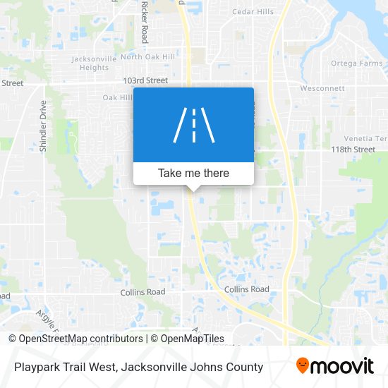 Mapa de Playpark Trail West