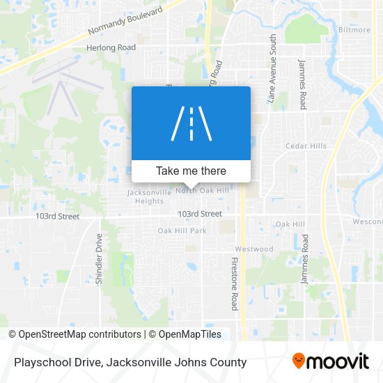 Playschool Drive map