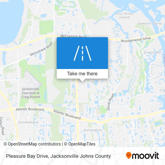 Pleasure Bay Drive map