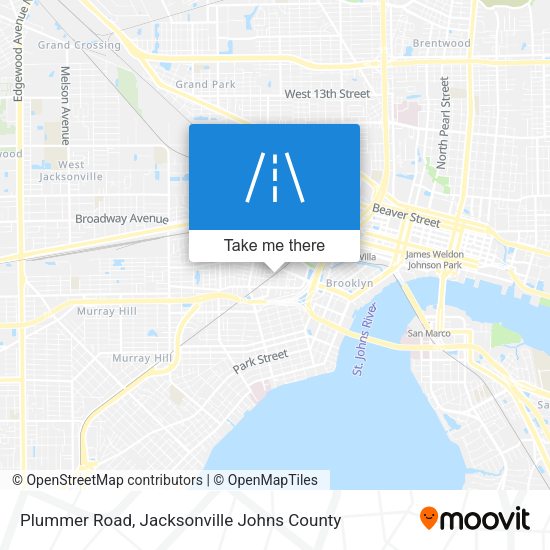 Plummer Road map