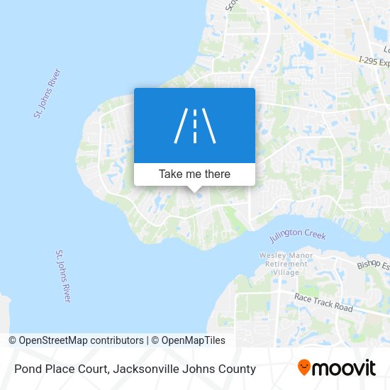 Pond Place Court map