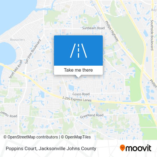 Mapa de Poppins Court