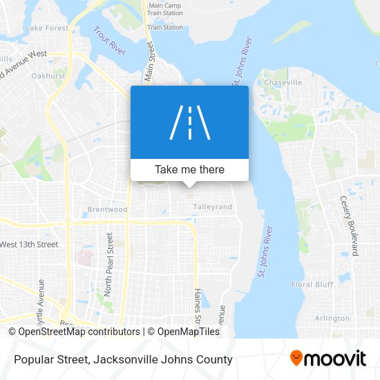 Popular Street map