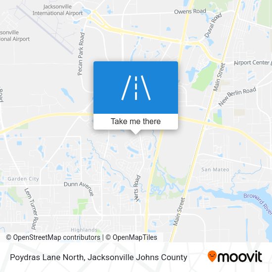 Mapa de Poydras Lane North