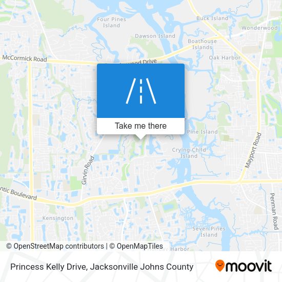 Mapa de Princess Kelly Drive
