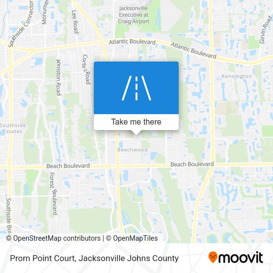 Prom Point Court map