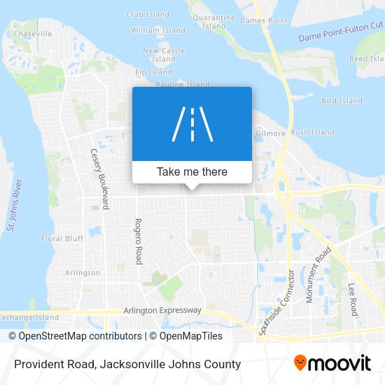 Mapa de Provident Road