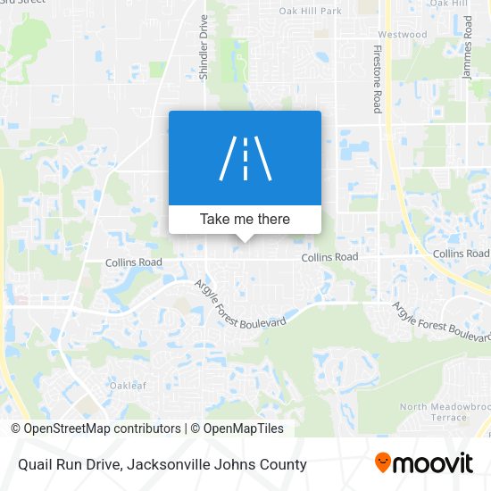 Mapa de Quail Run Drive