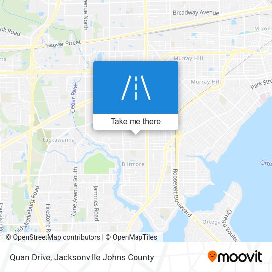 Quan Drive map