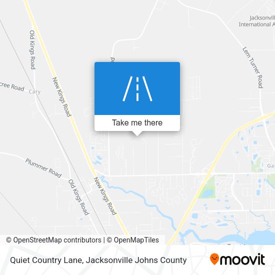 Quiet Country Lane map