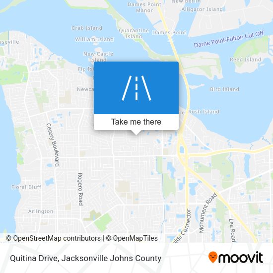 Quitina Drive map
