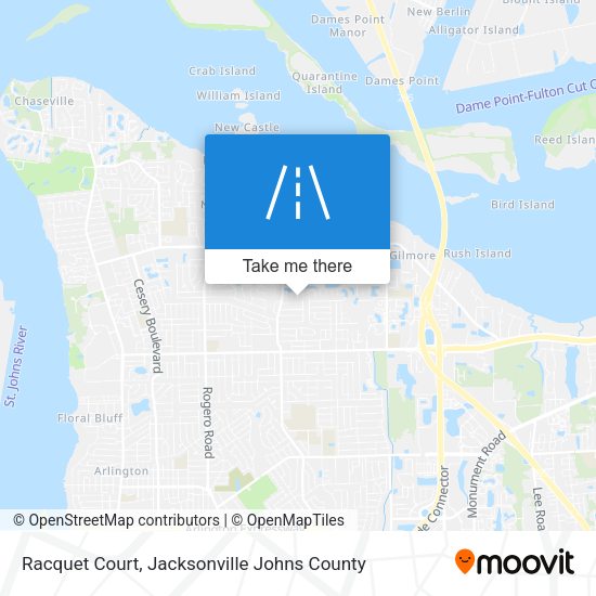 Racquet Court map