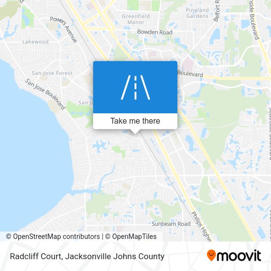 Radcliff Court map