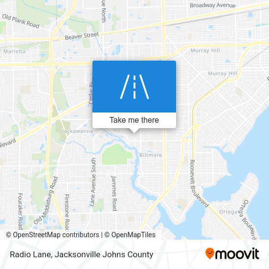 Radio Lane map