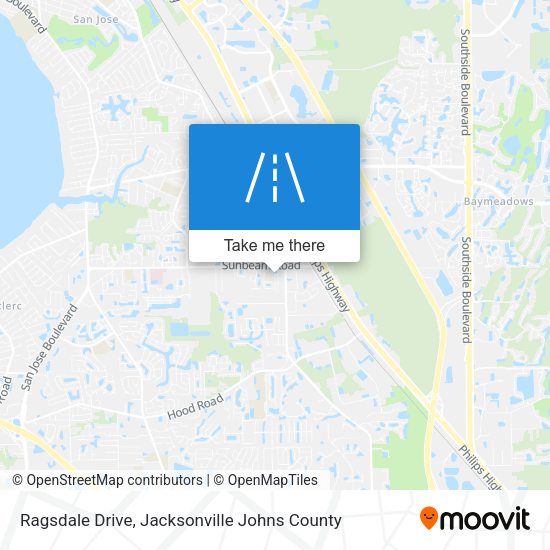 Mapa de Ragsdale Drive