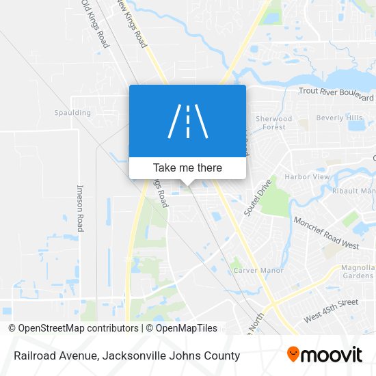 Mapa de Railroad Avenue