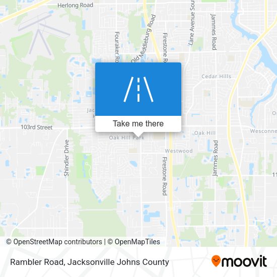 Rambler Road map