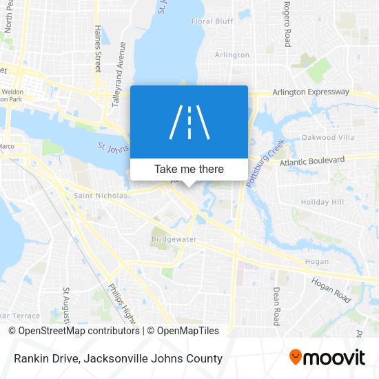 Rankin Drive map