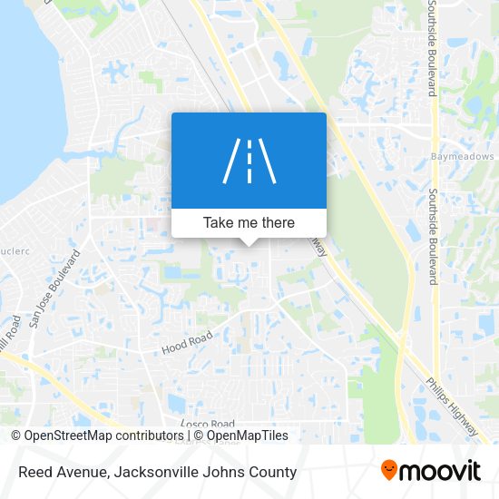 Mapa de Reed Avenue
