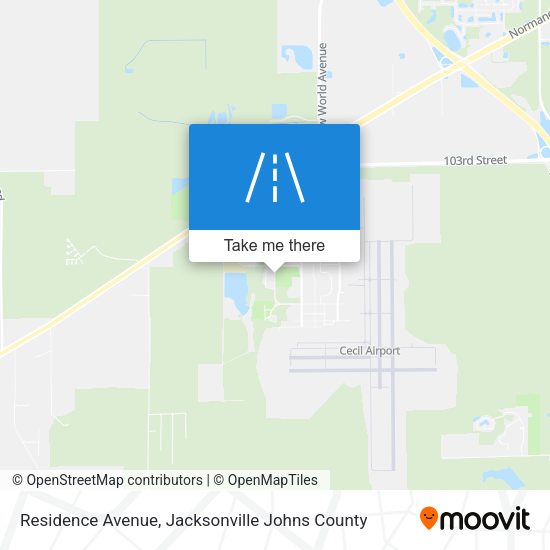 Residence Avenue map